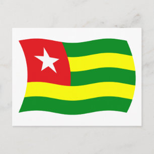Togo Flag Postcard