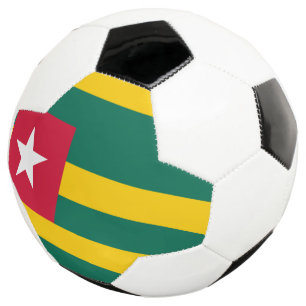 togo flag soccer ball