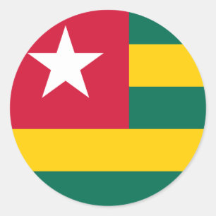 Togo Flag Sticker