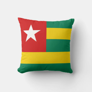 Togo Flag x Flag Pillow