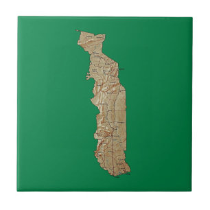 Togo Map Tile