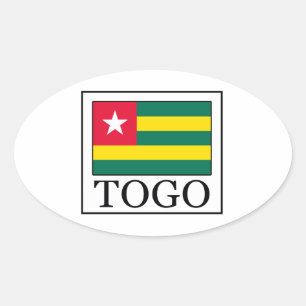 Togo Oval Sticker