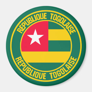 Togo Round Emblem Magnet