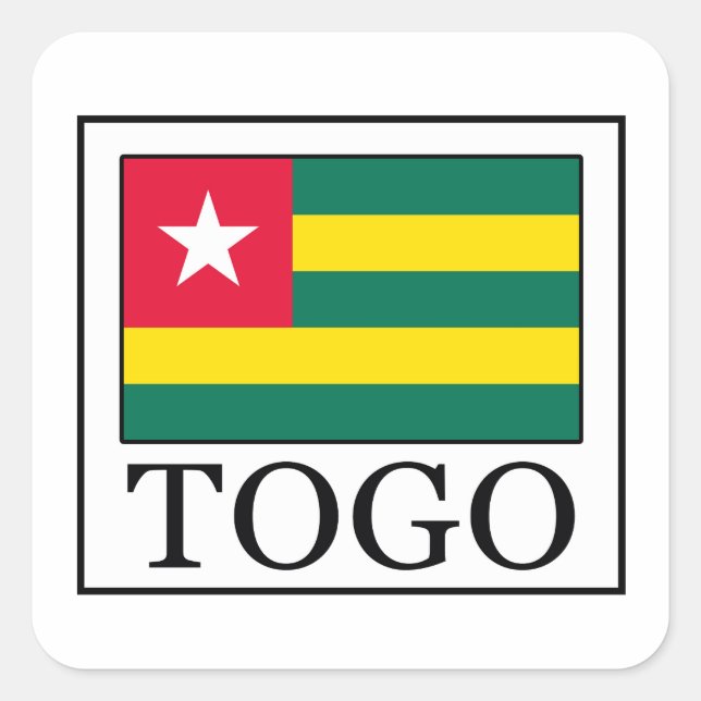 Togo Square Sticker (Front)