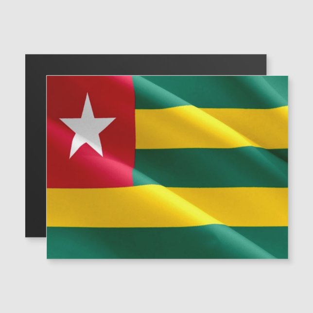 Togo - Waving Flag - (Front/Back)