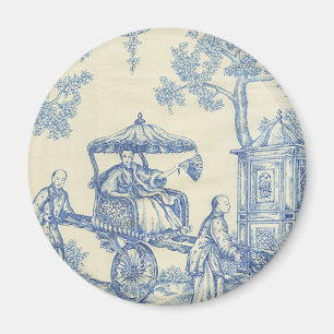 Toile - Blue & White Magnet