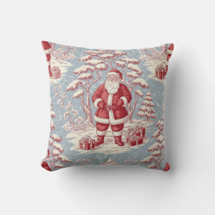 Toile Christmas Cushion
