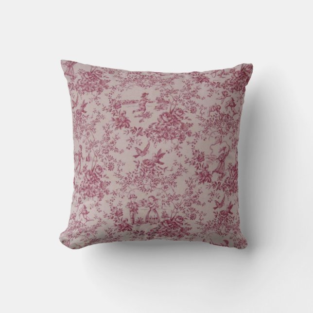 Toile de Jouy Cushion (Front)