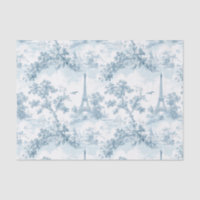 Toile de Jouy Eiffel tower Parisian Chinoiserie
