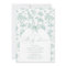 Toile de Jouy Safari green Baby shower