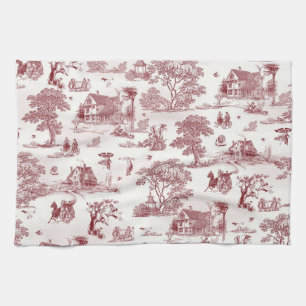 Toile De Jouy - Vintage Afternoon Tea Towel