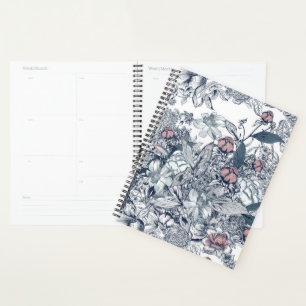 Toile-De-Jouy Vintage French Pattern Planner
