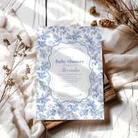 Toile De Jouy Woodland Baby Shower