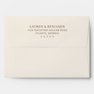 Toile de Romance Wedding Envelope