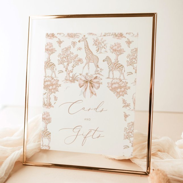 Toile Safari animals Boho Cards and gifts Poster (Creator Uploaded)