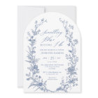 Toile Something Blue Bridal Shower Arch