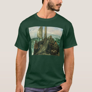 Toilers of the Sea by Edouard Manet, Vintage Art T-Shirt