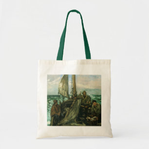 Toilers of the Sea by Edouard Manet, Vintage Art Tote Bag
