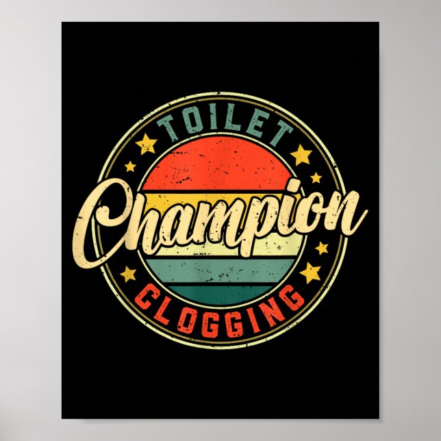 Toilet Clogging Chamon  Poster (Front)