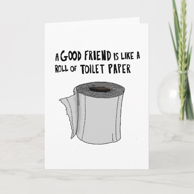 Toilet Paper Card (Front)