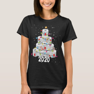 Toilet Paper Christmas Tree Ugly Christmas Family T-Shirt