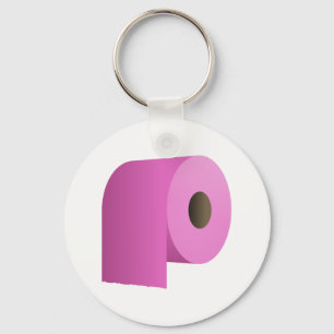 Toilet Paper Key Ring
