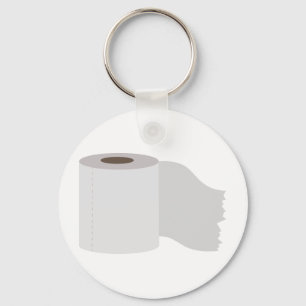 Toilet Paper Key Ring