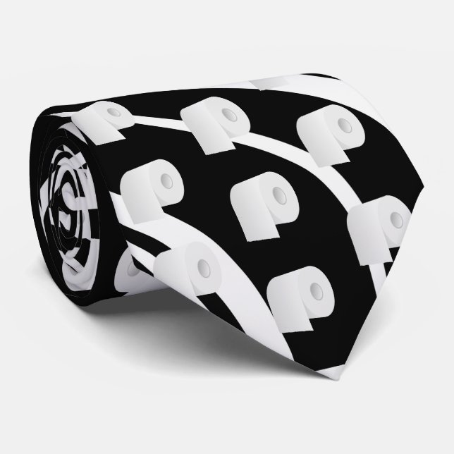 Toilet Paper Tie (Rolled)