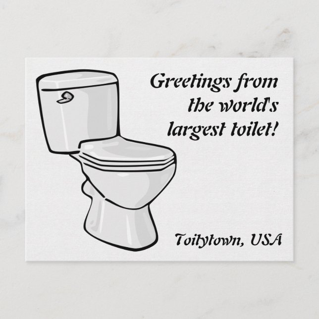 Toilet Postcard (Front)