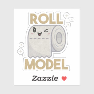 Toilet Pun: Roll Model