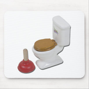 ToiletLargePlunger051411 Mouse Pad