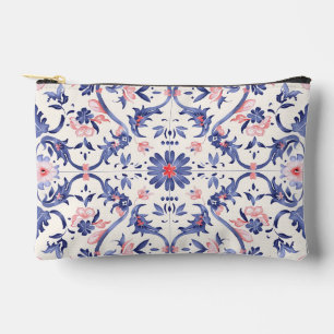 Toiletry Bags: pink&blue. Accessory Pouch