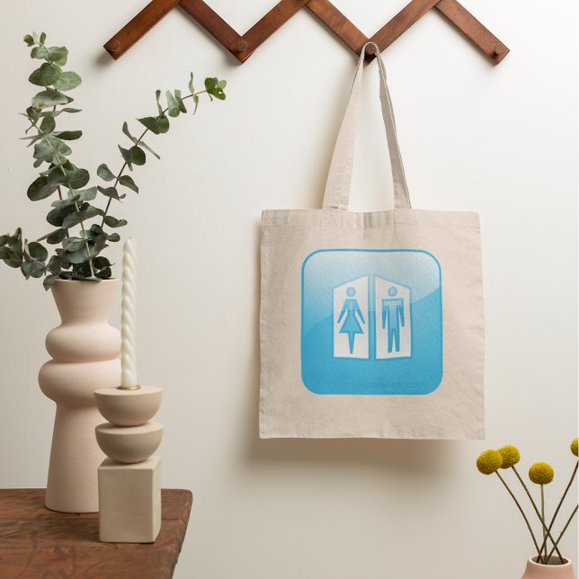 Toilets Icon Tote Bag (Creator Uploaded)