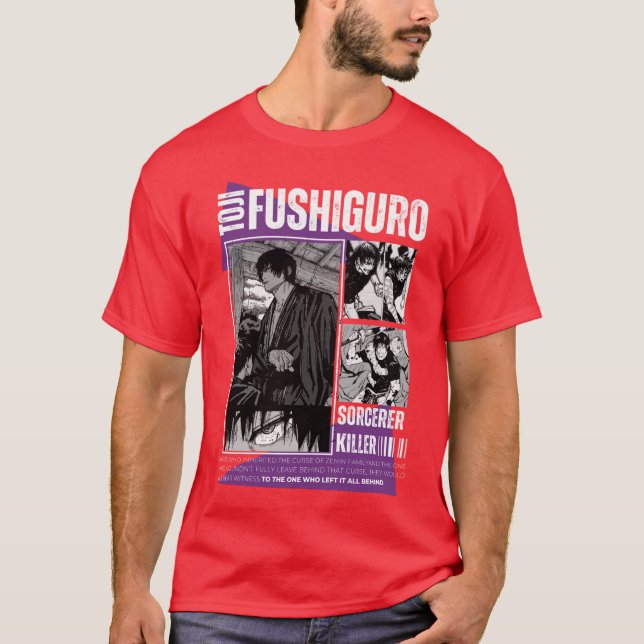 Toji Anime funny T-Shirt (Front)