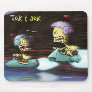 Tok & Jok The Race Mousepad