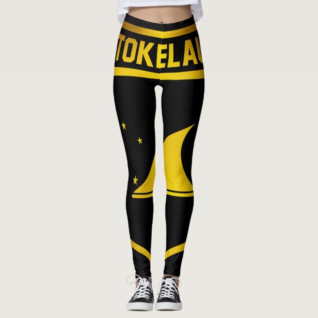 Tokelau Emblem Leggings (Front)