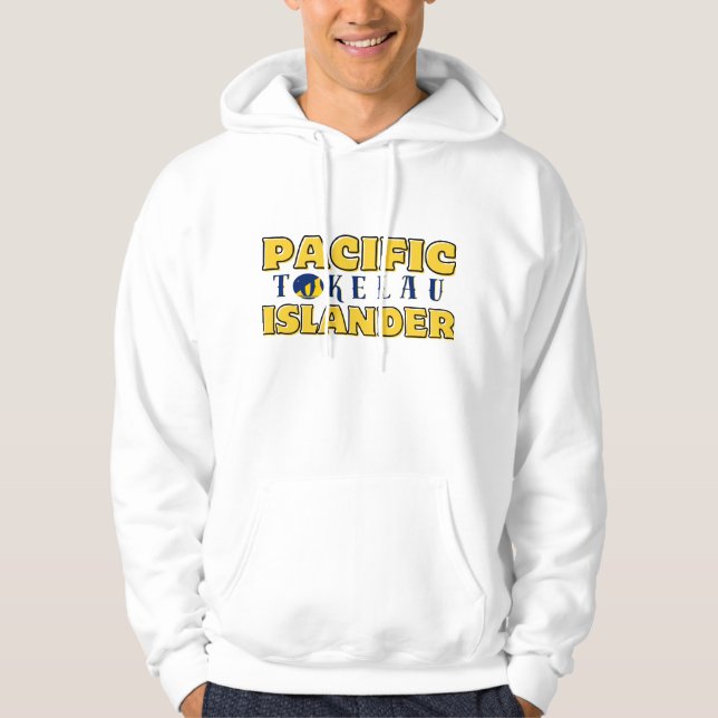 Tokelau Fafaofo Flag Pacific Islander Polynesia Hoodie (Front)