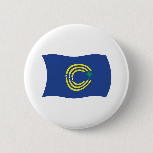 Tokelau Flag Button (Front)