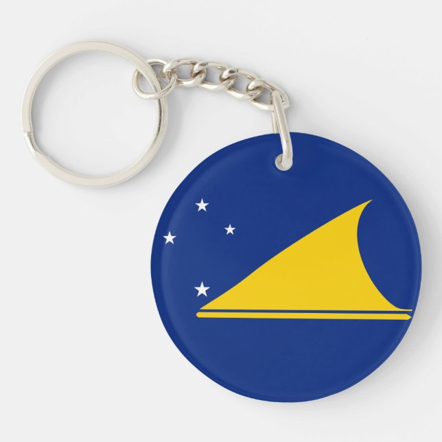 Tokelau Flag Key Ring (Front)