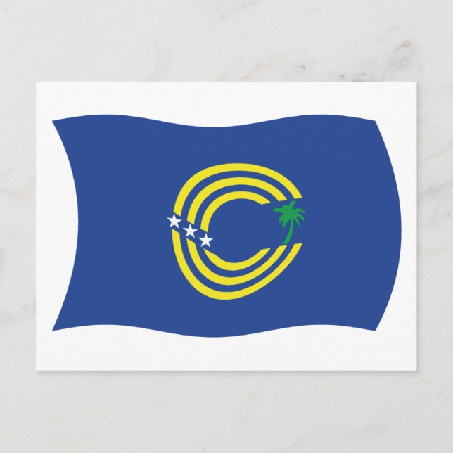 Tokelau Flag Postcard (Front)