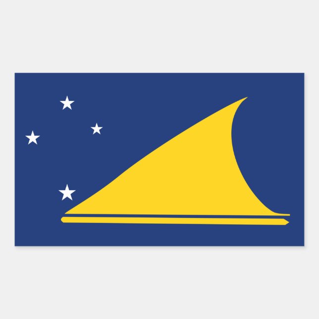 Tokelau Flag Rectangular Sticker (Front)