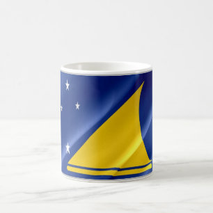 Tokelau - Waving Flag - Coffee Mug