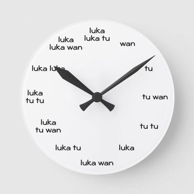 toki pona clock (white) (Front)