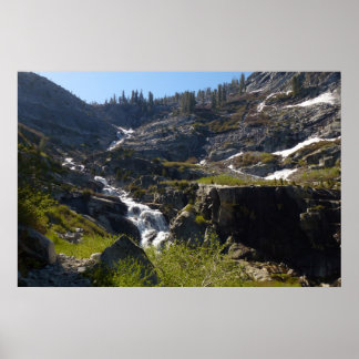 Tokopah Falls I at Sequoia National Park Poster