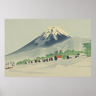 Tokuriki Tomikichiro 36 Views Of Fuji Art Japan Poster