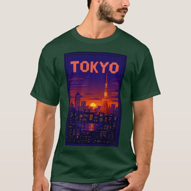 Tokyo 16bit T-Shirt (Front)