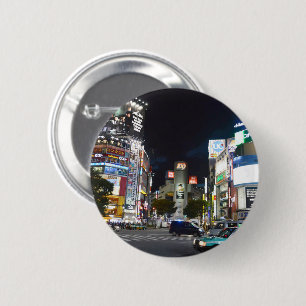 Tokyo 6 Cm Round Badge