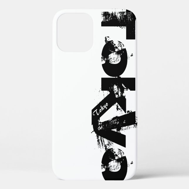 Tokyo - Black And White Young Modern Style Case-Ma Case-Mate iPhone Case (Back)