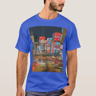Tokyo City Night Street T-Shirt