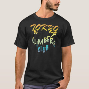 Tokyo Climbers Club Coloured Peaks Sport Climbing T-Shirt